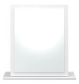 Worcester White Small Dressing Mirror
