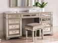 Jessica Dressing Table Stool - Champagne Mirrored