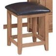 Appleby Dressing Stool - Petite Oak