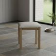 Modern Country Oak - Dressing Stool - Padded