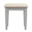 Paisley Dressing Stool - Grey Painted