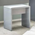 Manhattan Dressing Stool - Grey High Gloss