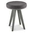 Brunel Scandi Oak & Dark Grey Stool