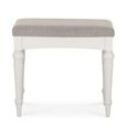 Montreux Stool - Soft Grey - Pebble Grey Fabric