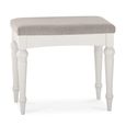 Montreux Stool - Soft Grey - Pebble Grey Fabric
