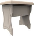Haworth Cashmere Padded Dressing Stool