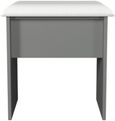 Norfolk Grey Padded Dressing Stool
