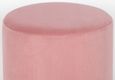 Round Stool - Pink Velvet