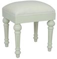 Solana French Lime White Dressing Stool