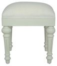 Solana French Lime White Dressing Stool