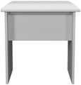 Sussex Grey Padded Dressing Stool