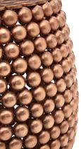 Templar Stool - Round - Copper Beaded
