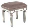 Jessica Dressing Table Stool - Champagne Mirrored