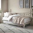 Versailles Underbed Trundle - White Metal