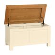 Lundy Blanket Box - Ivory Painted