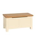 Lundy Blanket Box - Ivory Painted