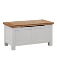 Lundy Blanket Box - Grey Painted