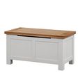 Lundy Blanket Box - Grey Painted
