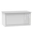 Pembroke White Gloss Blanket Box