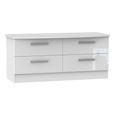 Knightsbridge Bed Box - White Gloss