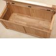 Clearance - Kent Blanket Box - Oak - A420