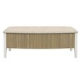 Abbeydale Storage Blanket Box - Soft Natural Painted and Fabric