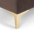 Deco Storage Blanket Box - Truffle Velvet - Fabric