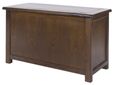 Boston Dark Wood Bedroom Storage Box