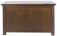 Boston Dark Wood Bedroom Storage Box
