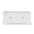 Hampstead White Blanket Box