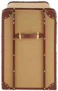 Columbus Cabinet - 2 Drawer - Canvas with Leather Trim