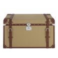 Columbus Storage Trunk - Large - Canvas with Leather Trim