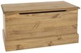 Cotswold Pine Ottoman Storage Trunk 