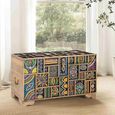 Emelia Storage Trunk - Painted - Mango Wood