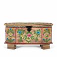 Haisley Storage Trunk - Painted - Mango Wood