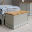 Cotswold Blanket Box - Oak and Painted
