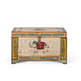 Loicheck Storage Trunk - Mango Wood - Painted