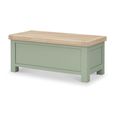 Salcombe Blanket Box - Sage Oak