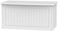 Warwick Blanket Box - White