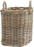 Wicker Kubu Rattan Square Storage Baskets (Set of 3)