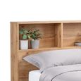 Bali Oak Ottoman Storage Bed - Sizes Available