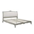 Camille Low Foot End Bed - Grey Oak - Sizes Available