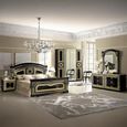 Aida Bed - Black and Gold - Sizes Available