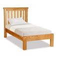 Salisbury Premium Slatted Bed - Oak - 3ft Single