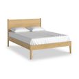 Paris Panelled Bed - Oak - 4ft 6in Double