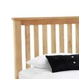 New Trinity Slatted Bed - Natural Oak - 3ft Single