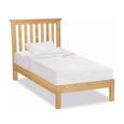 Salisbury Lite Slatted Bed - Oak - 3ft Single