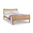 Bergamo Slatted Bed - Oak - Sizes Available