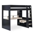 Blaze Gaming Highsleeper Bed - Black