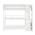Blaze Gaming Highsleeper Bed - White
